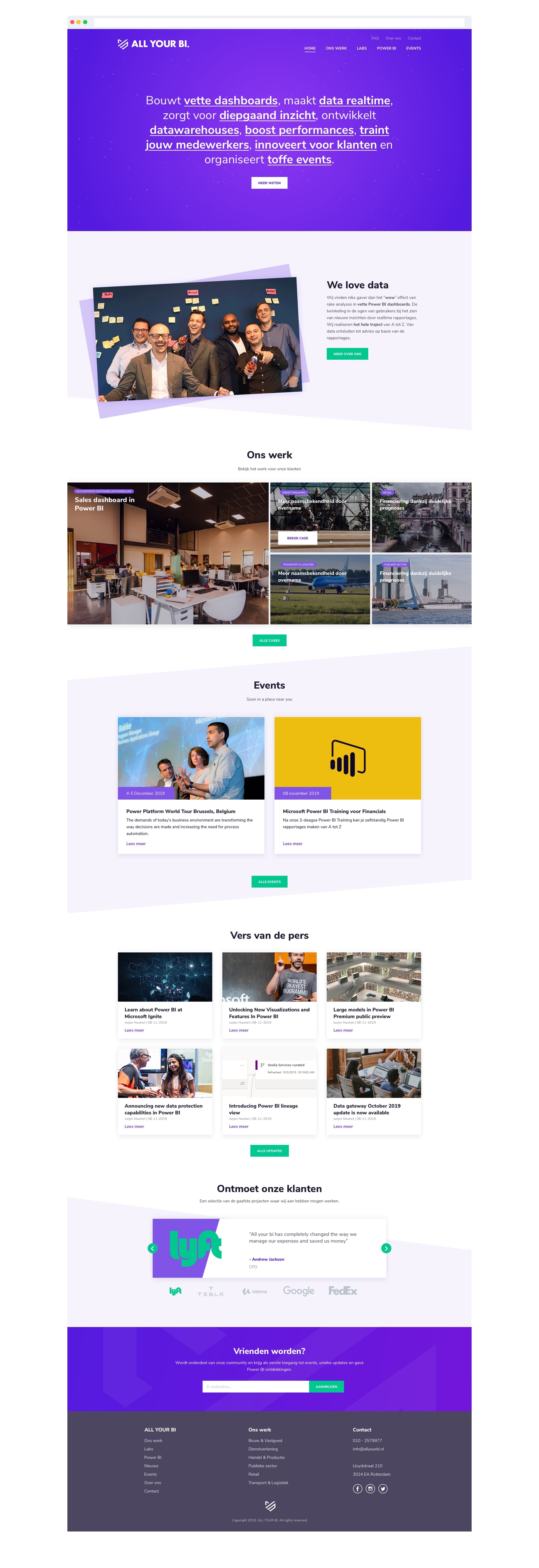 Thomas Elfrink All your BI design