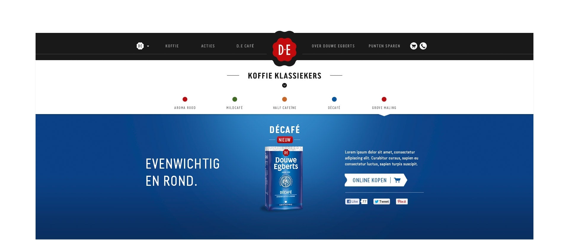 Thomas Elfrink Douwe Egberts design