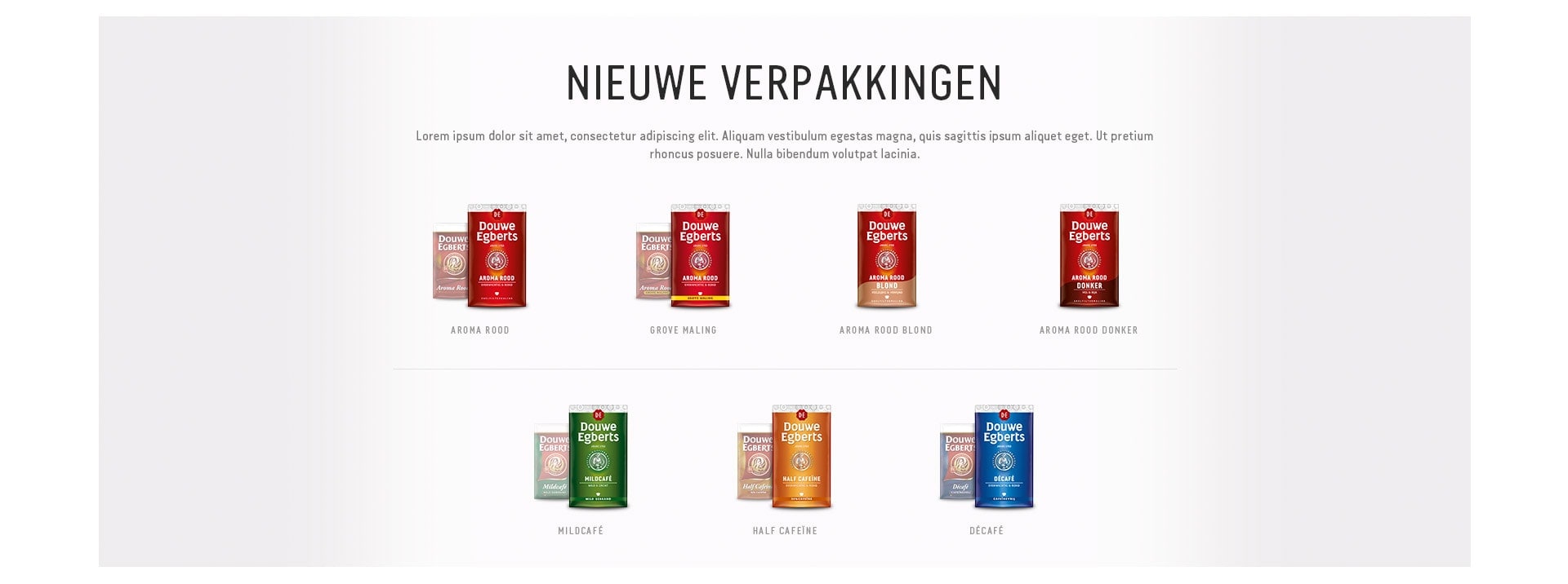 Thomas Elfrink Douwe Egberts design