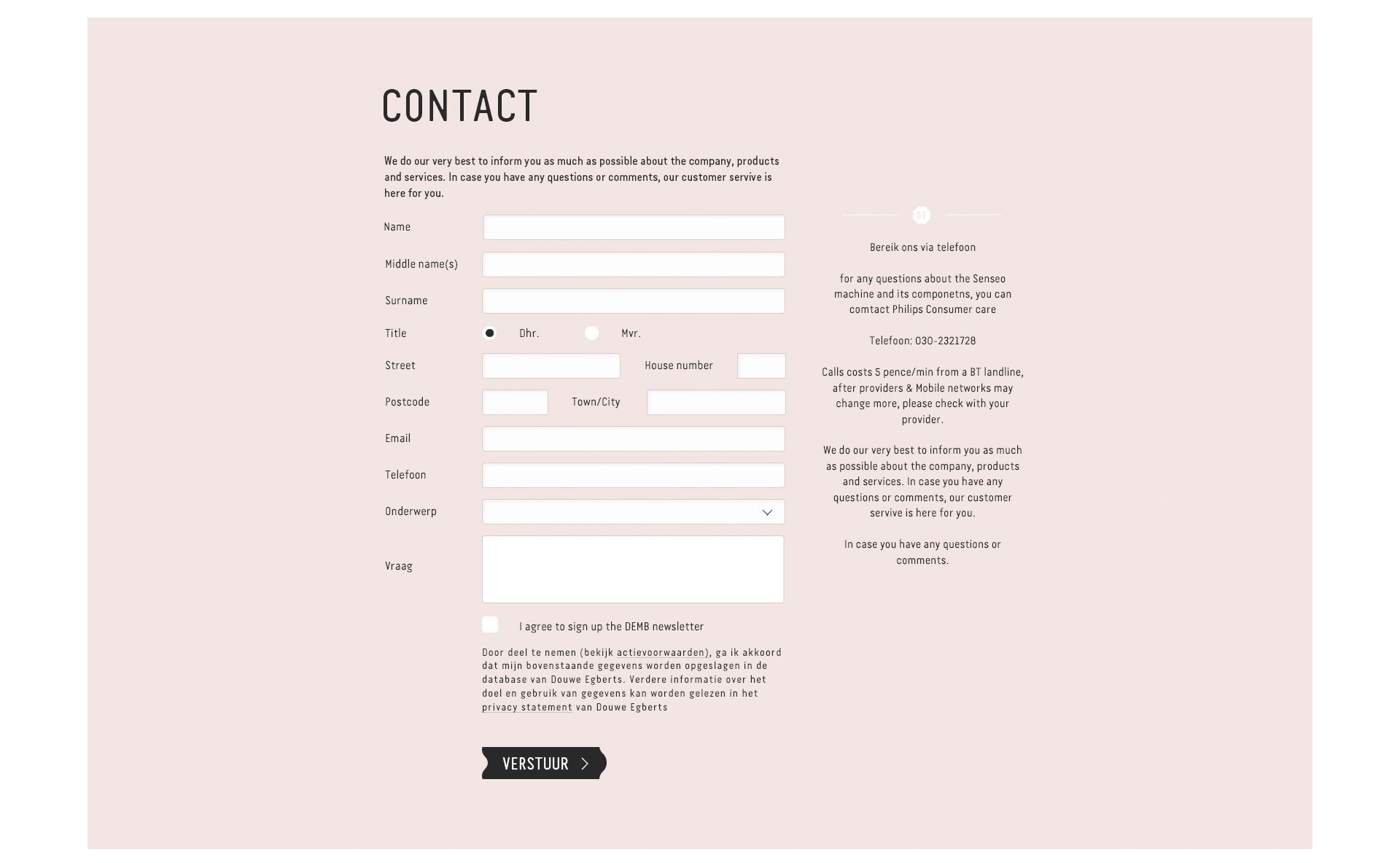 Thomas Elfrink Douwe Egberts design