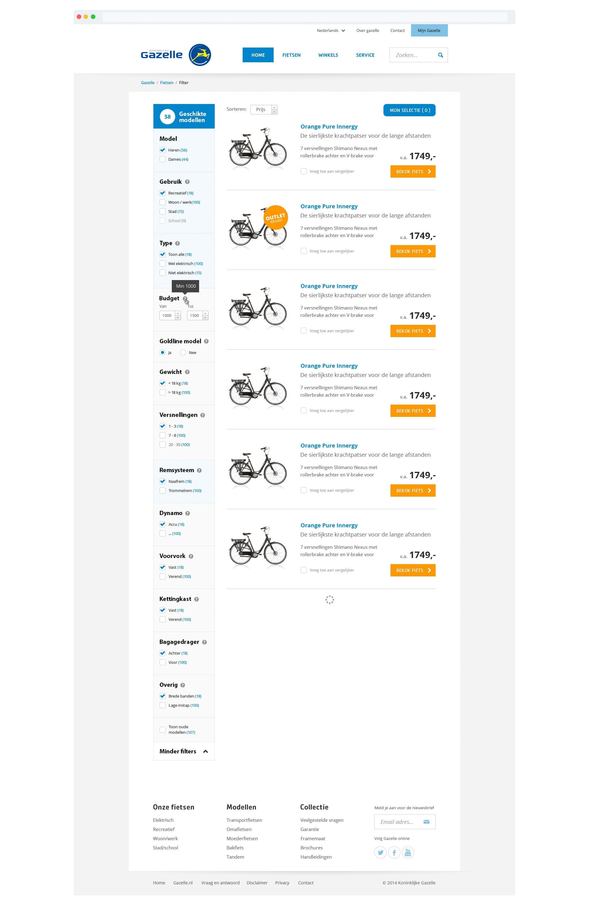 Thomas Elfrink Gazelle design