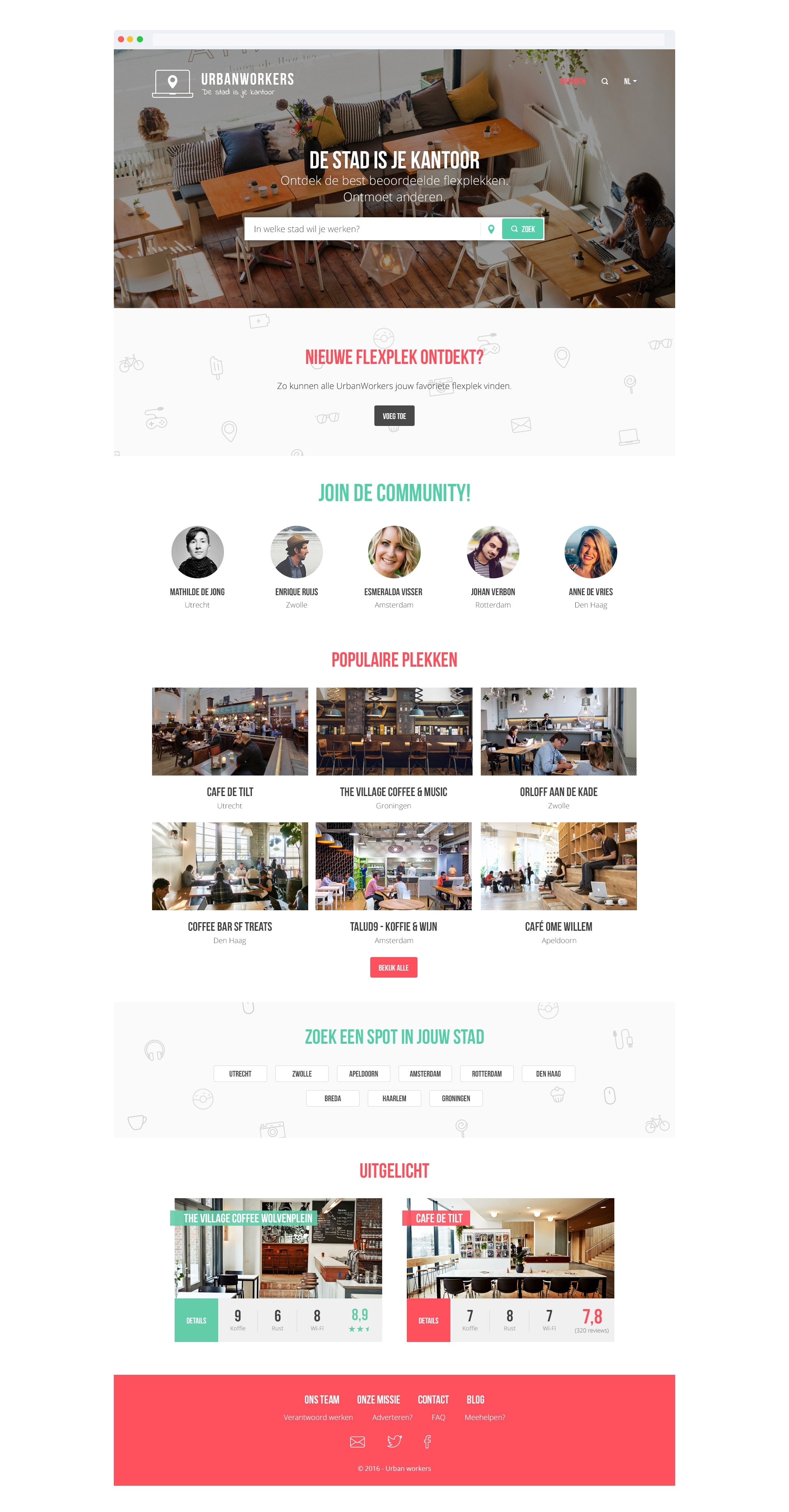 Thomas Elfrink Urban Workers design